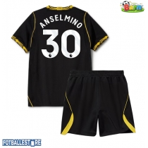 Chelsea Aaron Anselmino #30 Bortedraktsett Barn 2026-27 Kortermet (+ Korte bukser)